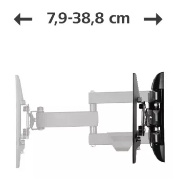 Hama 00220840 TV kronšteins/statīvs 121,9 cm (48 collas) Melns