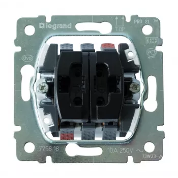 Legrand 775818 gaismas slēdzis, plastmasa, pelēks
