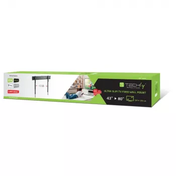 Techly ICA-PLB 736F TV stiprinājums/statīvs 2,03 m (80 collas) Melns