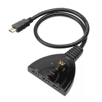 Techly IDATA HDMI-3F30 video pārslēgs