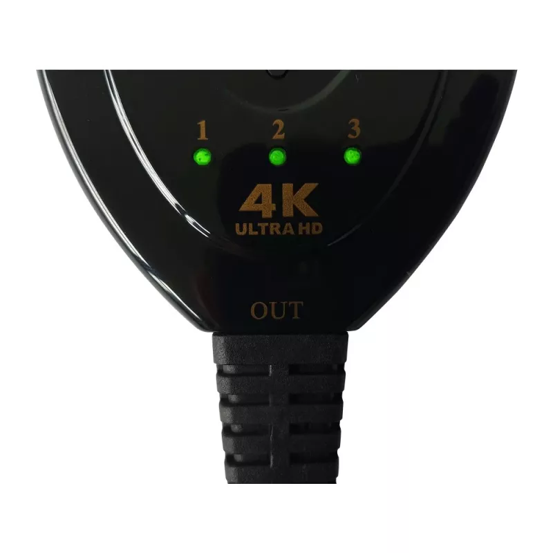Techly IDATA HDMI-3F30 video pārslēgs