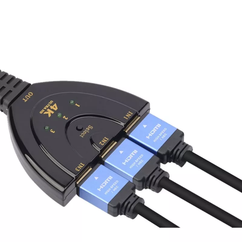 Techly IDATA HDMI-3F30 video pārslēgs