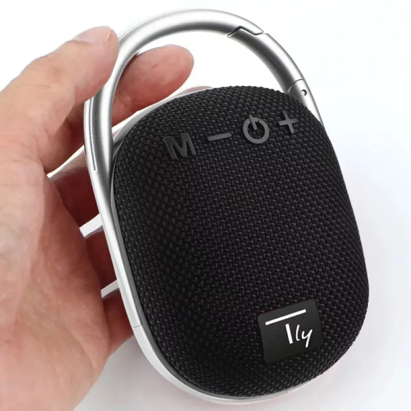 Techly ICASBL321BK pārnēsājamā/viesību skaļrunis Mono pārnēsājamais skaļrunis Melns 5 W