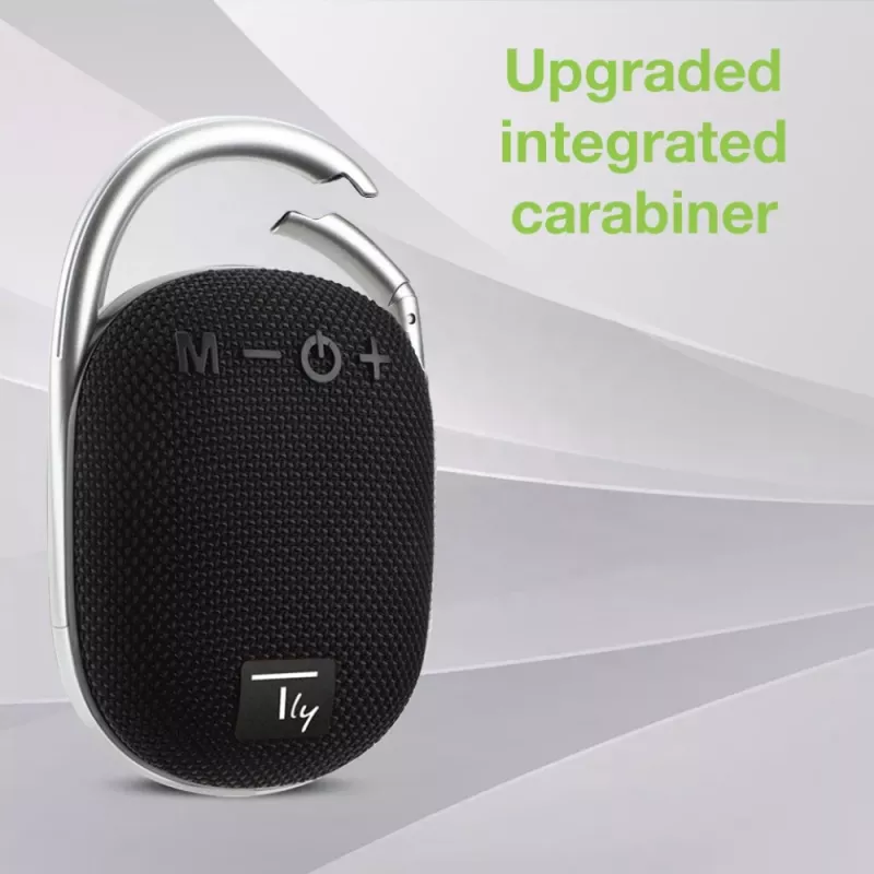 Techly ICASBL321BK pārnēsājamā/viesību skaļrunis Mono pārnēsājamais skaļrunis Melns 5 W