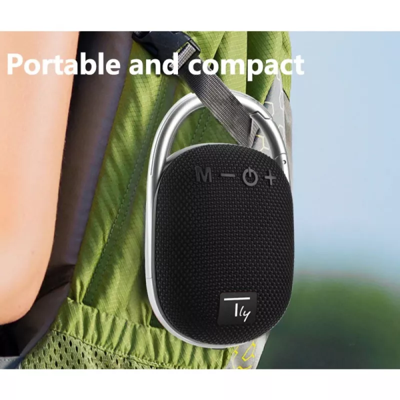 Techly ICASBL321BK pārnēsājamā/viesību skaļrunis Mono pārnēsājamais skaļrunis Melns 5 W