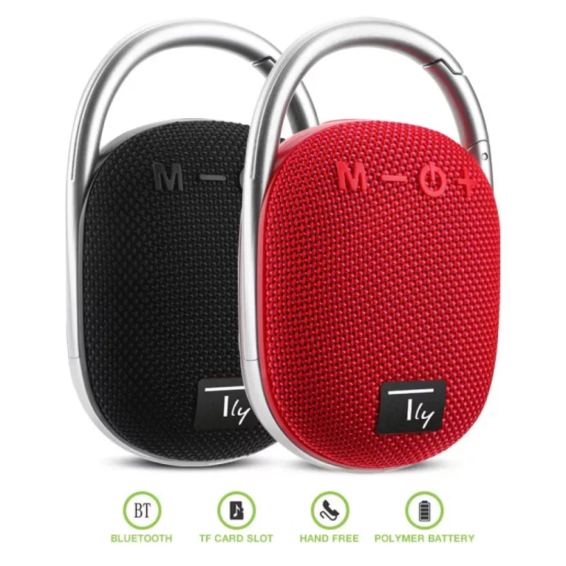 Techly ICASBL321BK pārnēsājamā/viesību skaļrunis Mono pārnēsājamais skaļrunis Melns 5 W