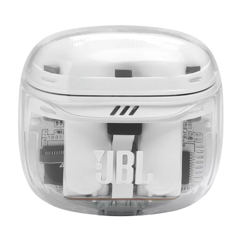 Austiņas JBL Tune Flex 2 Ghost Edition — True Wireless (TWS) ievietojamās, Bluetooth, 20–20000 Hz, Baltas