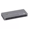 Techly IDATA KVM-DPC8K KVM slēdzis pelēks