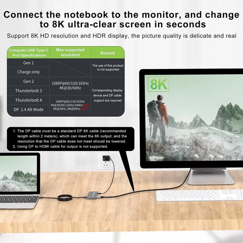 Techly IDATA KVM-DPC8K KVM slēdzis pelēks