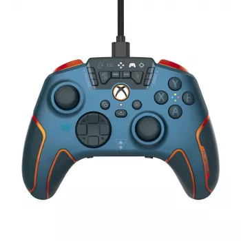 Turtle Beach Recon Cloud zils, oranžs Bluetooth/USB spēļu kontrolieris analogs / digitāls Android, PC, Xbox, Xbox One, Xbox Series S, Xbox Series X