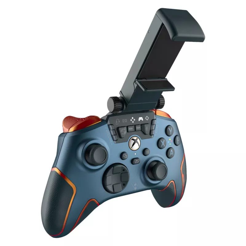 Turtle Beach Recon Cloud zils, oranžs Bluetooth/USB spēļu kontrolieris analogs / digitāls Android, PC, Xbox, Xbox One, Xbox Series S, Xbox Series X