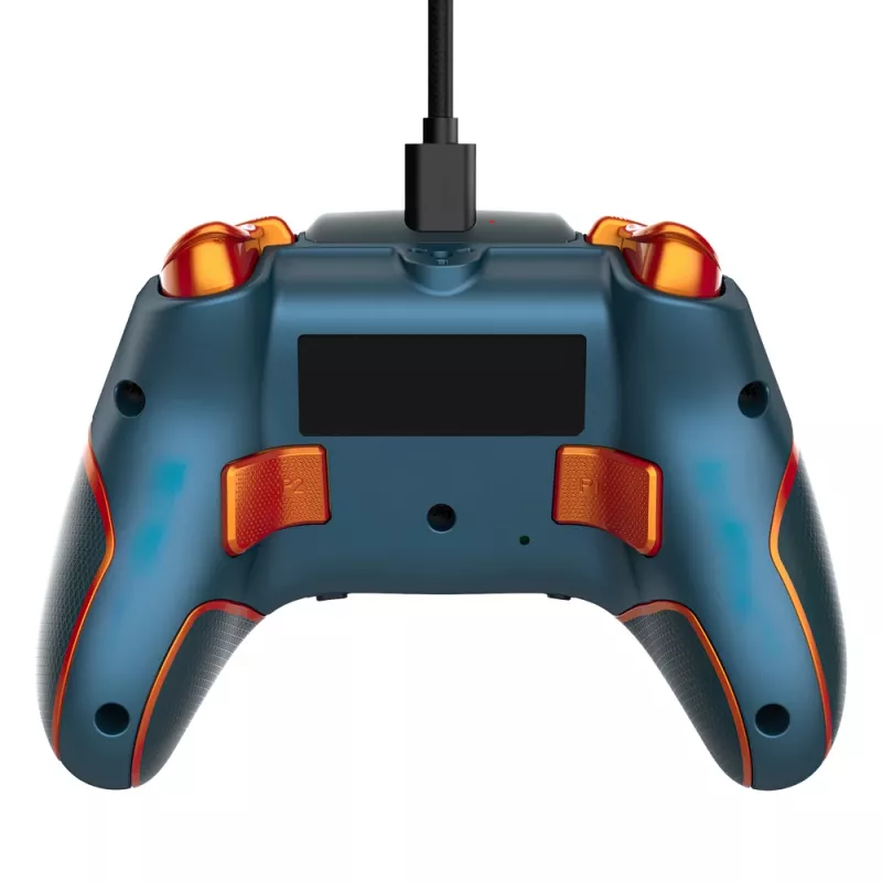 Turtle Beach Recon Cloud zils, oranžs Bluetooth/USB spēļu kontrolieris analogs / digitāls Android, PC, Xbox, Xbox One, Xbox Series S, Xbox Series X