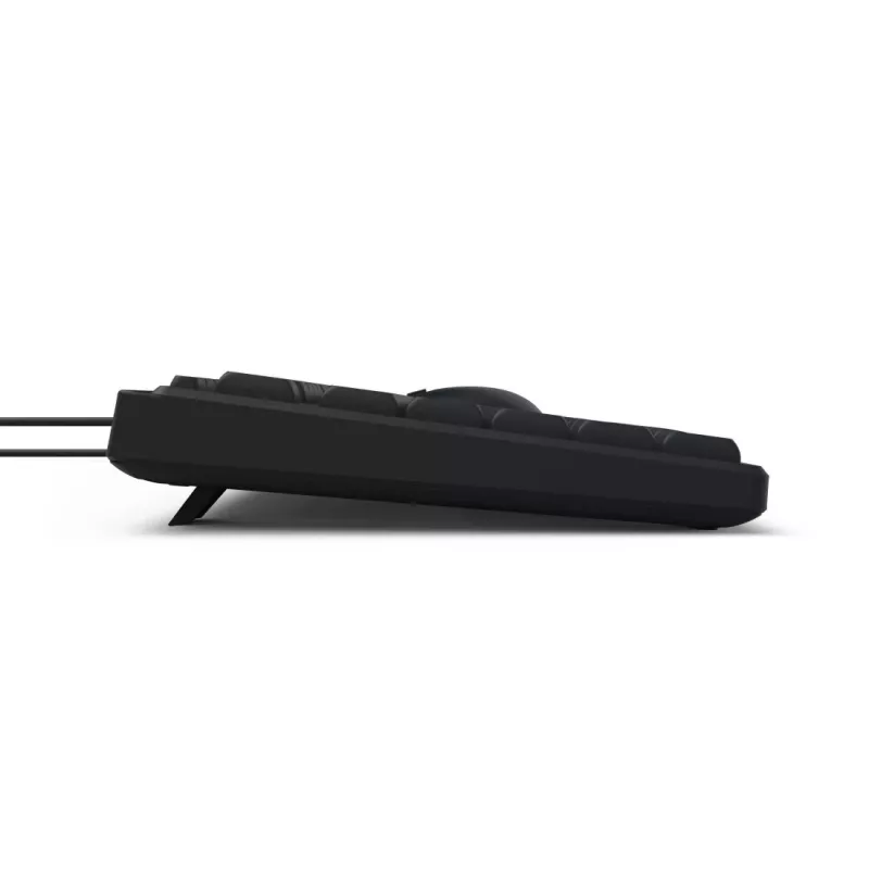Hama CKM-200 tastatūra ar peli mājām/birojam USB QWERTZ vācu melna