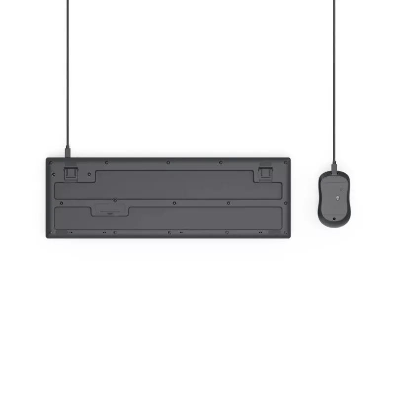 Hama CKM-200 tastatūra ar peli mājām/birojam USB QWERTZ vācu melna