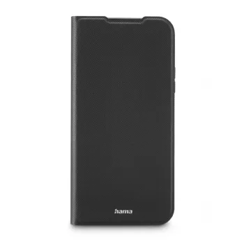 Folio phone case HAMA Daily Protect for Xiaomi Redmi 15C — fits 17.5 cm (6.9 inch), Melns, 2 card pockets, desktop stand