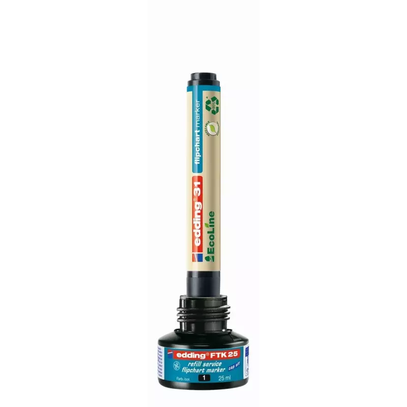 Marķiera uzpilde Edding 4-FTK25003, zila tinte, 25 ml