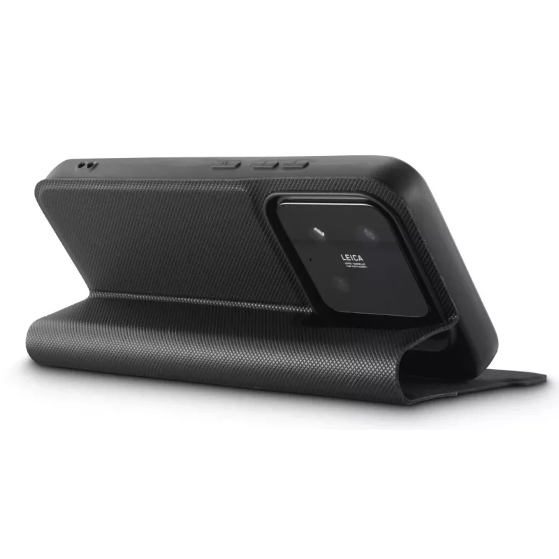 Folio tālruņa maciņš HAMA Daily Protect Xiaomi 15T Pro — piemērots 17,4 cm (6,83 collu) ekrāniem, melns, 2 karšu kabatiņas, galda statīva funkcija