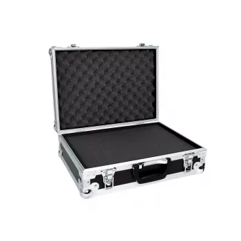 Flight case Roadinger 30126205 no saplākšņa melns/sudrabains 3,9 kg