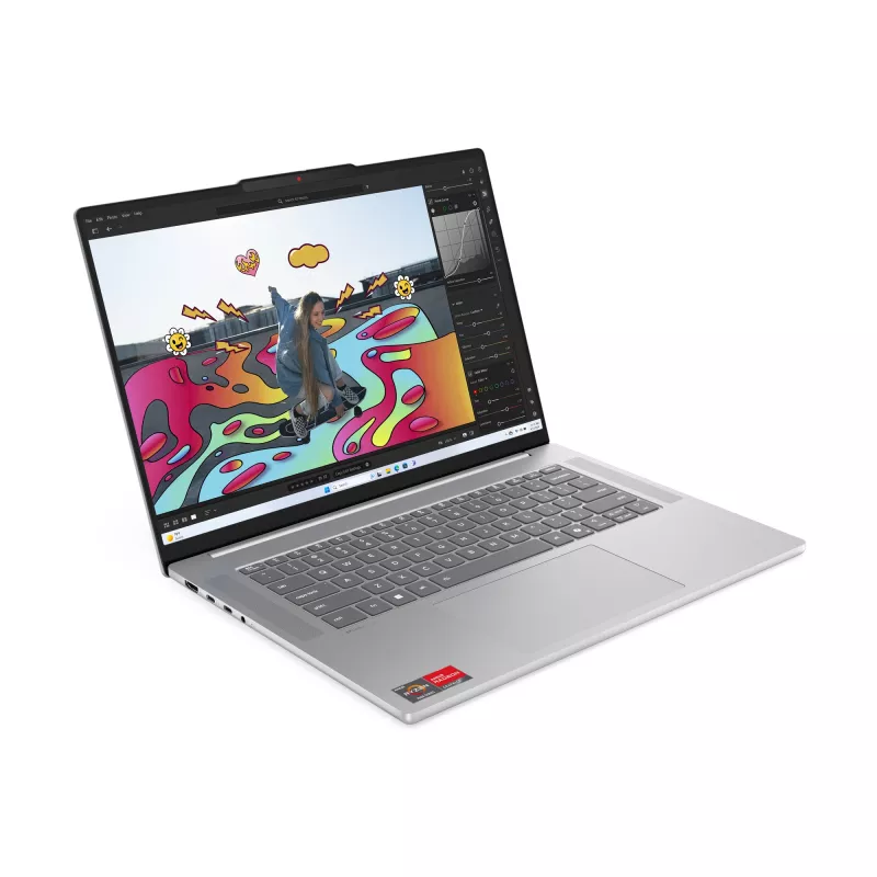 Lenovo IdeaPad plāns 5 15ARP10 AMD Ryzen™ 7 7735HS Portatīvais dators 38,4 cm (15,1 colla) WQXGA 32 GB LPDDR5x-SDRAM 512 GB SSD Wi-Fi 6 (802.11ax) Windows 11 Home German pelēka