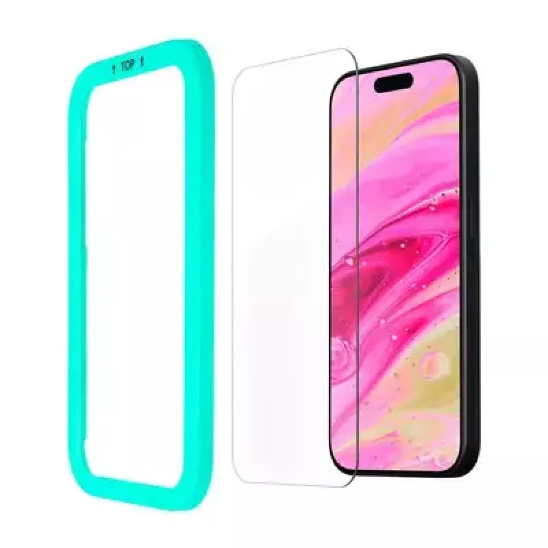 Ekrāna/aizmugures aizsargs LAUT L_IP23A_PG Apple iPhone 15, caurspīdīgs stikls/plastmasa, 1 gab.