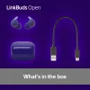 Sony LinkBuds Open WFL910V austiņas/austiņu komplekts Bezvadu Ievietojamās Zvani/Mūzika Bluetooth Violeta