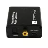 Techly IDATA SPDIF-9 audio pārveidotājs Melns