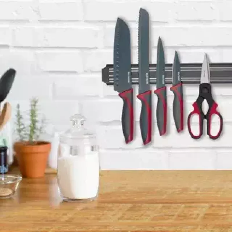 Magnētiskais nažu turētājs Westmark Melns ABS 380 mm platums