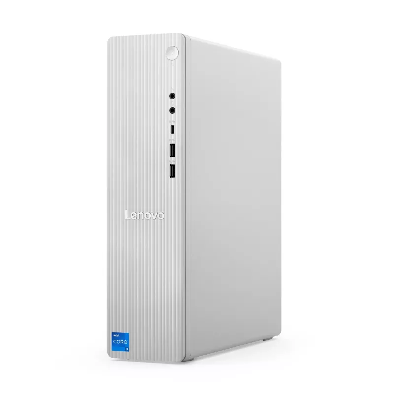 Lenovo IdeaCentre Tower 08IRR9 Intel® Core™ i5 i5-14400 16 GB DDR5-SDRAM 512 GB SSD Windows 11 Home PC Pelēks