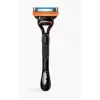 Taisnais skuveklis Gillette Fusion5 — Melns/Oranžs, 1 gab.