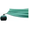 Optiskās šķiedras kabelis BlueOptics CBX-STC012BPF-MXXN-MXXN-020M-MTP OM4 20 m tirkīzzils
