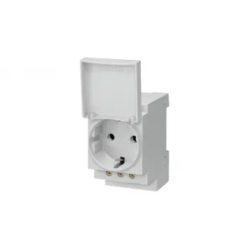 Siemens 5TE6801 kontaktligzda F tips Pelēks