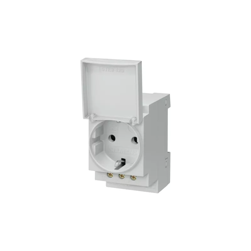 Siemens 5TE6801 kontaktligzda F tips Pelēks