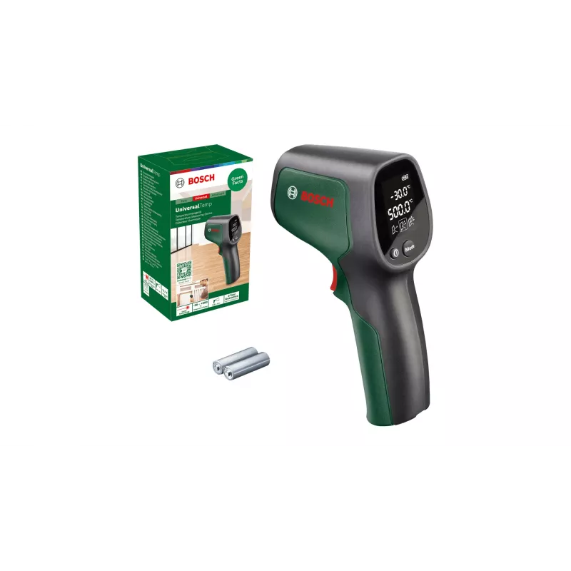 Bosch UniversalTemp Melns, Zaļš °C -30 - 500 °C Iebūvēts displejs