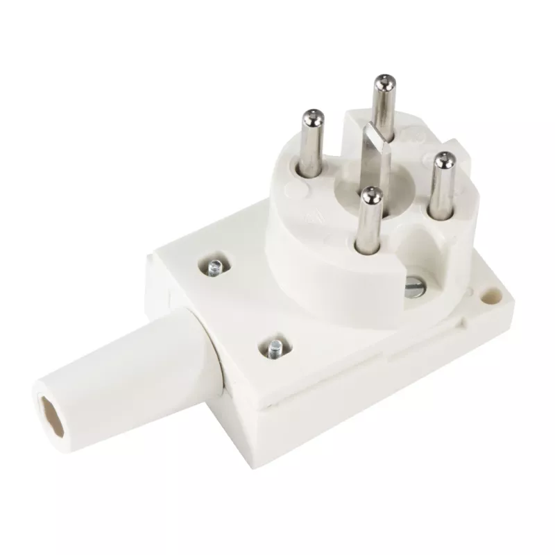 Hama 00220799 elektriskā strāvas kontaktdakša Balta