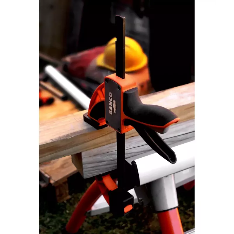 Sprūdrata skava Bahco QCB-150 15 cm Melna Oranža