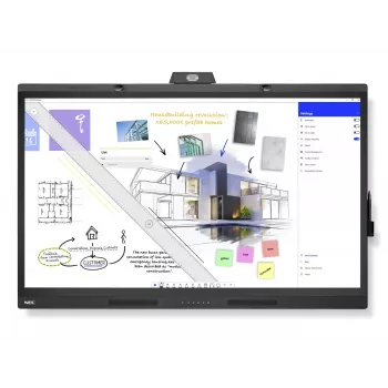 NEC WD551 interaktīvā tāfele 139.7 cm (55 inch) 3840 x 2160 pikseļi Skārienjūtīgs