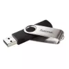 Hama 16GB USB 2.0 USB zibatmiņa USB Type-A melna, sudraba