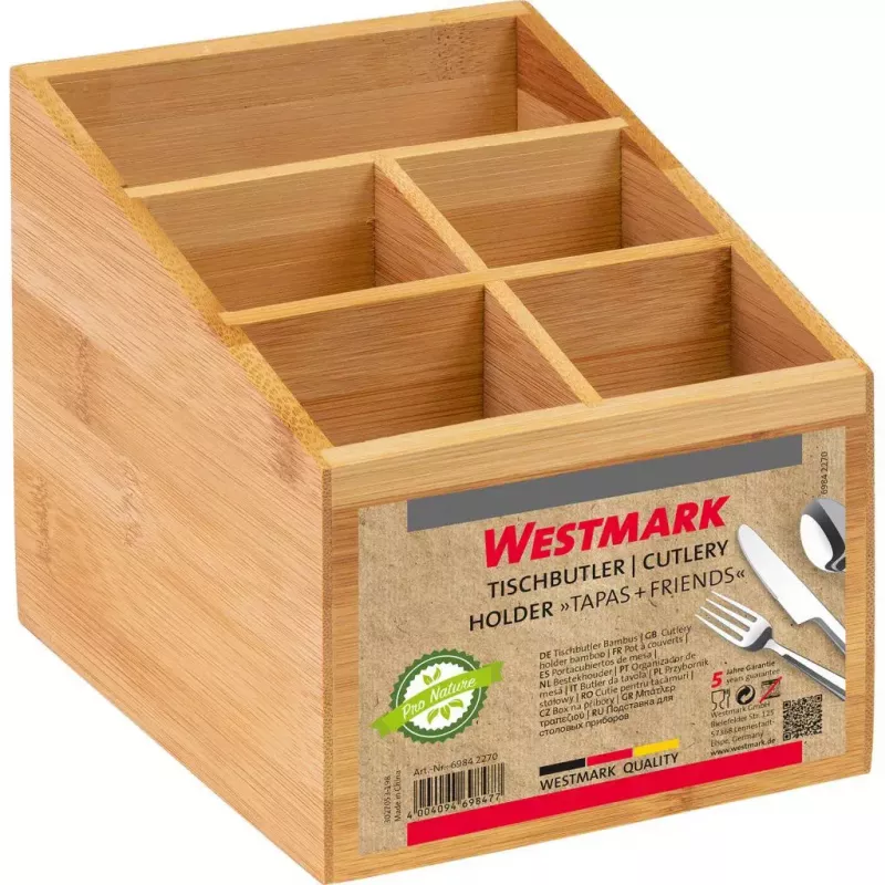 Organizatora grozs Westmark Tapas + Friends Organizer Basket Tabletop — galda grozs, 135×130×160 mm