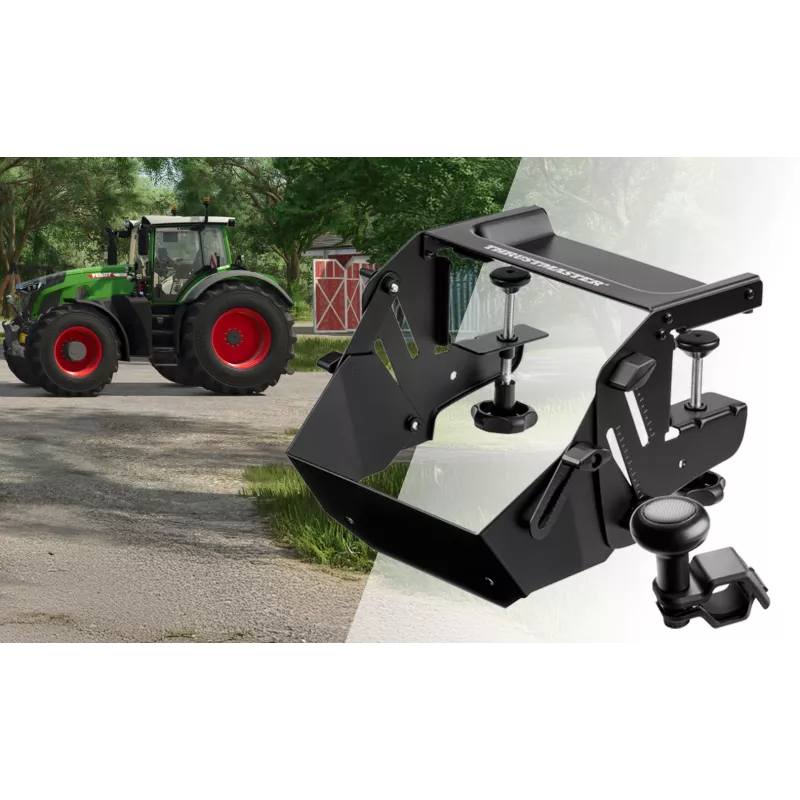 Thrustmaster T128 SimTask Farming Pack Melna stūre + pedāļi + pārnesumu pārslēgs PC, PlayStation 4, PlayStation 5