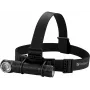 Sandberg Headlamp 1000 Pro, galvas lukturītis, melns, alumīnijs, IP66, LED, 25 lm