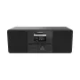 Interneta radio Imperial Telestar 5700300 — Digitālais uztvērējs, DAB+/FM, 30 W RMS, 3,2 collu TFT, līdzstrāvas barošana, melns