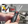 Salokāms Torx atslēgu komplekts Wiha 25128 — 7 gab. (T7–T25), melns/zaļš, 104 g