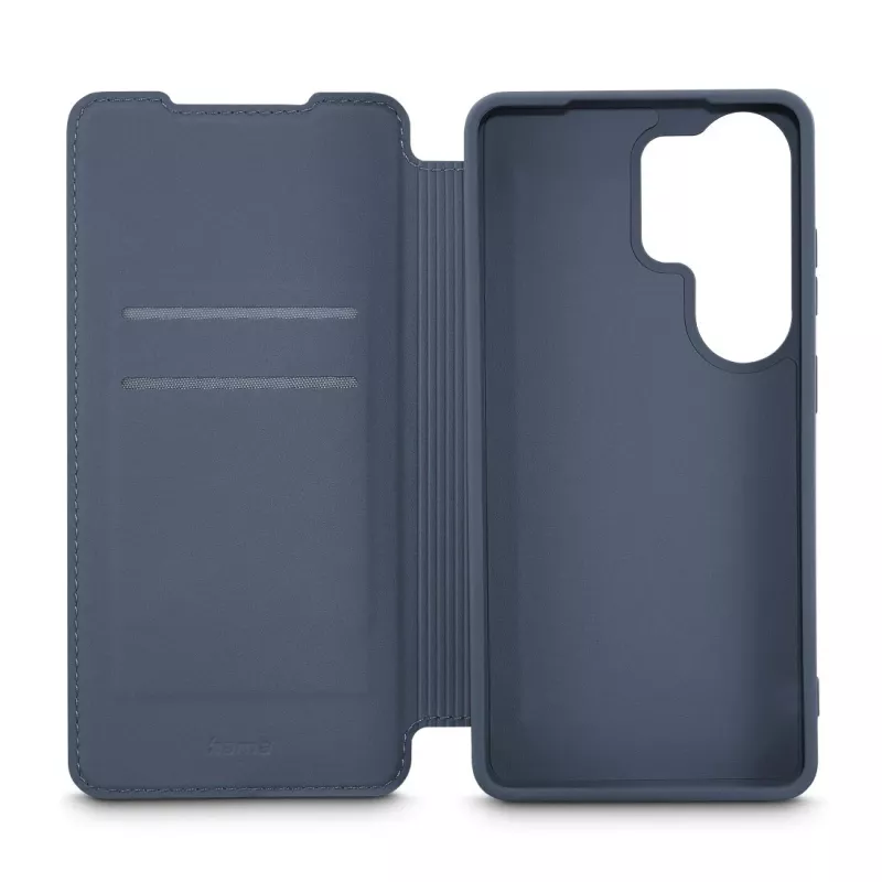 Folio telefona maciņš HAMA Fantastic Feel Samsung Galaxy S26 Ultra, 17,5 cm (6,9 collas), zils, 2 karšu kabatiņas