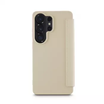 Folio mobilā tālruņa maciņš HAMA Fantastic Feel Galaxy S26 Ultra, 17,5 cm (6,9 collas), bēšs, 2 karšu kabatas