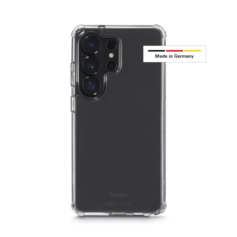 Mobilā tālruņa vāciņš HAMA Extreme Protect Samsung Galaxy S26 Ultra, piemērots 17,5 cm (6,9 collas), caurspīdīgs