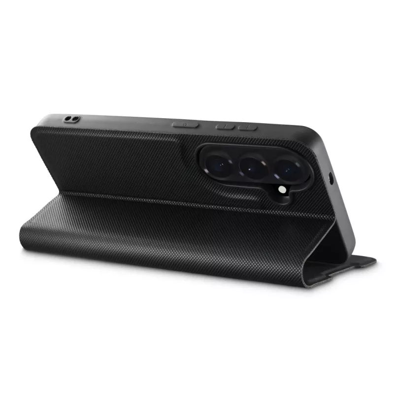 Folio tālruņa maciņš HAMA Daily Protect Samsung Galaxy S26, 16 cm (6,3 collas), melns, 2 karšu kabatiņas, galda statīvs