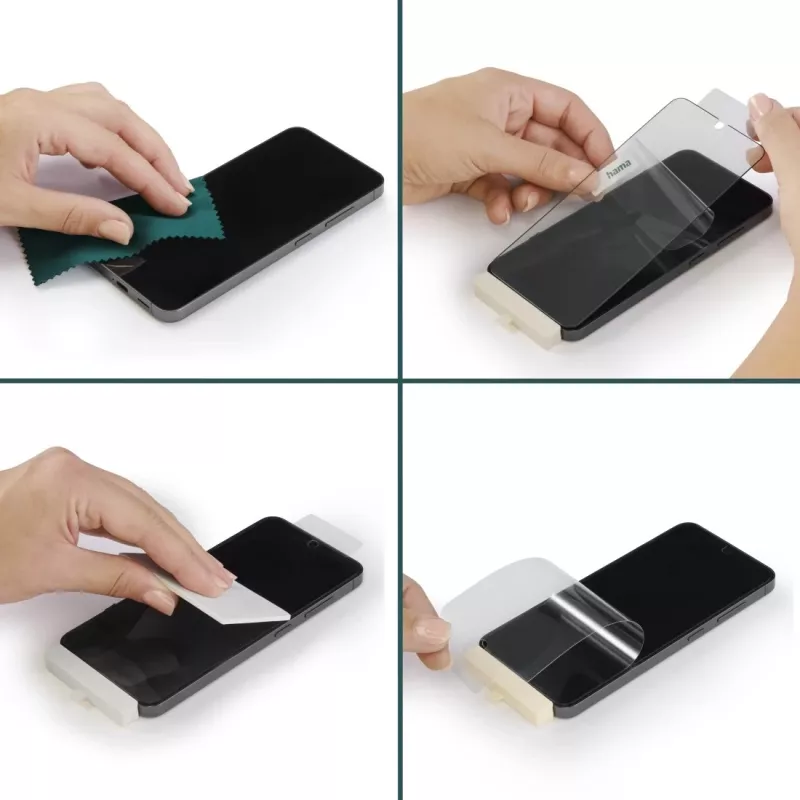 Hama Super Hybrid Clear ekrāna aizsargplēve Samsung 1 gab.