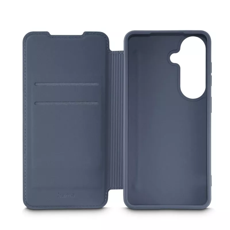 Folio vāciņš tālrunim HAMA Fantastic Feel Samsung Galaxy S26, 16 cm (6,3 collas), zils, 2 karšu kabatas
