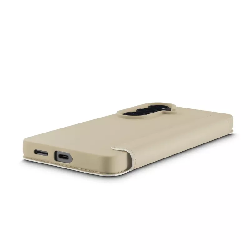 HAMA Fantastic Feel folio tipa maciņš Samsung Galaxy S26 viedtālrunim, 16 cm (6,3 collas), bēšs, 2 karšu kabatiņas