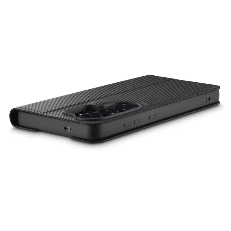 HAMA Daily Protect folio vāciņš mobilajam tālrunim Galaxy S26 Ultra, 17,5 cm (6,9 collas), melns, 2 kartes kabatiņas, galda statīvs